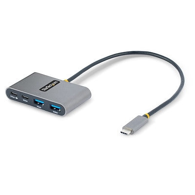 4-Port USB-C Hub, 5Gbps, PD 4-Port USB-C Hub, 5Gbps, PD